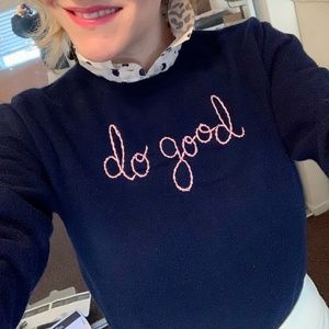 Lingua Franca Custom Delta Gamma Do Good Sweater